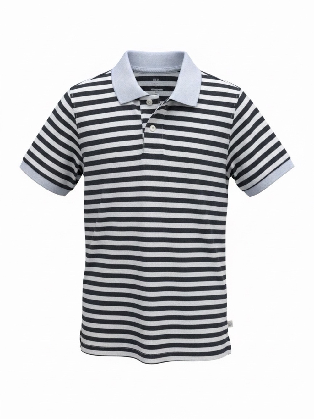 NWT: Gap Boy’s Striped Pique Polo T-shirt | Size: L(10-12)